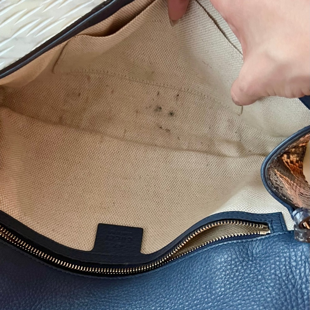 Gucci Python Sienna Clutch - Picture 7 of 9